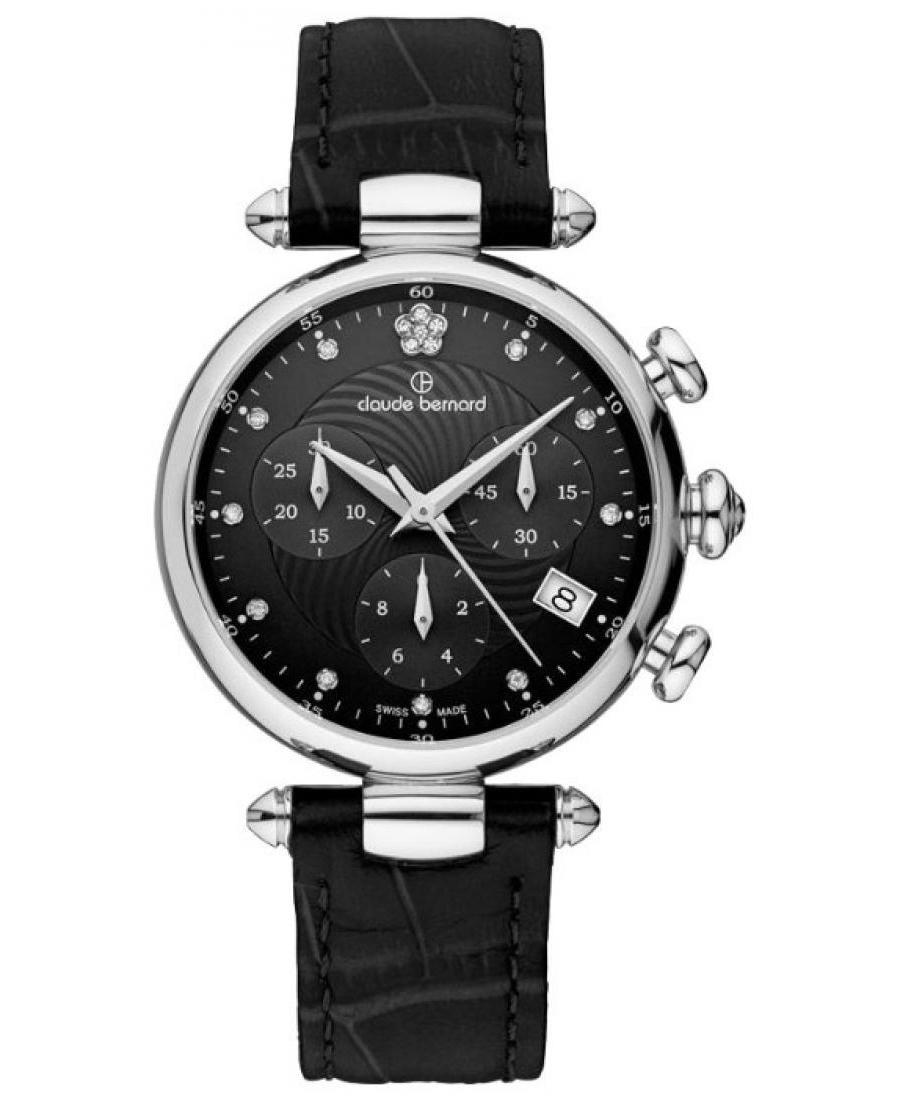 Женские Швейцарские Кварцевый Часы Claude Bernard 10215 3 NPN2 Циферблат