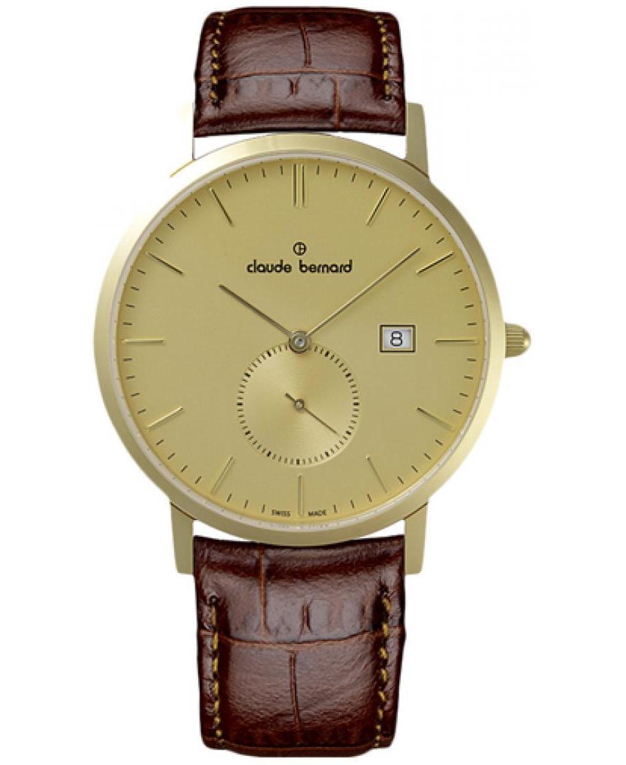 Mężczyźni Szwajcar kwarcowy Zegarek CLAUDE BERNARD 65003 37J DI