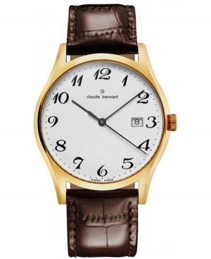 Mężczyźni Szwajcar kwarcowy Zegarek CLAUDE BERNARD 53003 37J BB