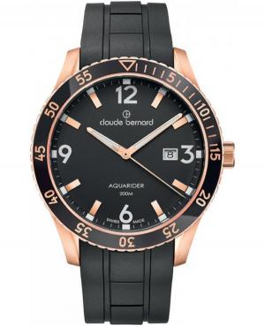 Mężczyźni Szwajcar kwarcowy Zegarek CLAUDE BERNARD 53008 37RNCA NIR