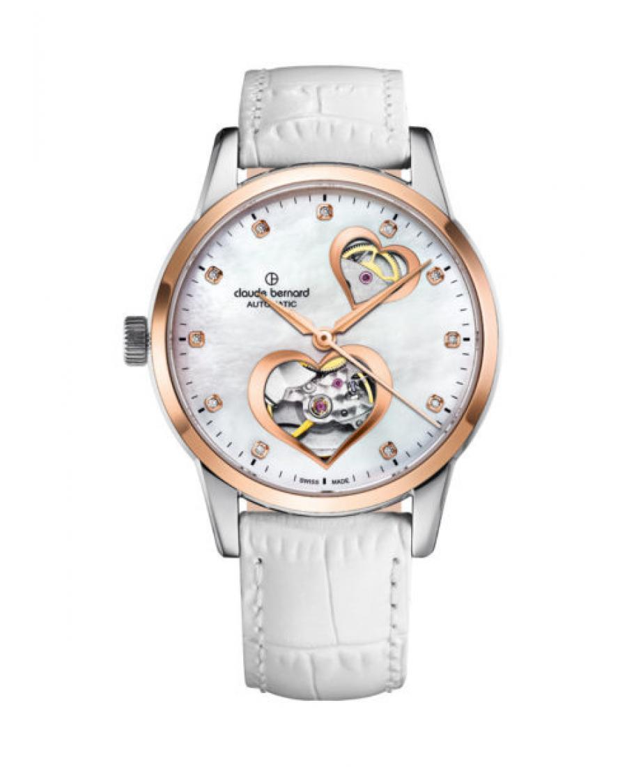 Women Luxury Swiss Automatic Watch CLAUDE BERNARD 85018 357R NAPR2