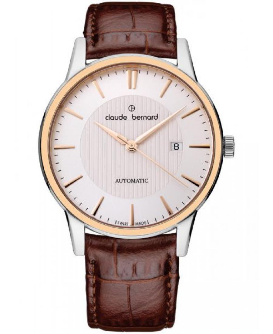 Mężczyźni Luxury Szwajcar automatyczny Zegarek CLAUDE BERNARD 80091 357R AIR