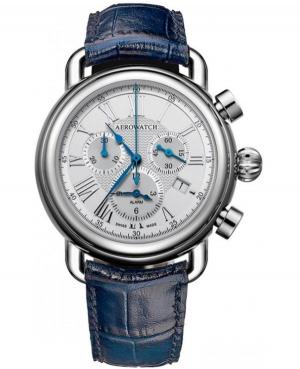 Men Luxury Swiss Quartz Watch Chronograph AEROWATCH 85939AA09