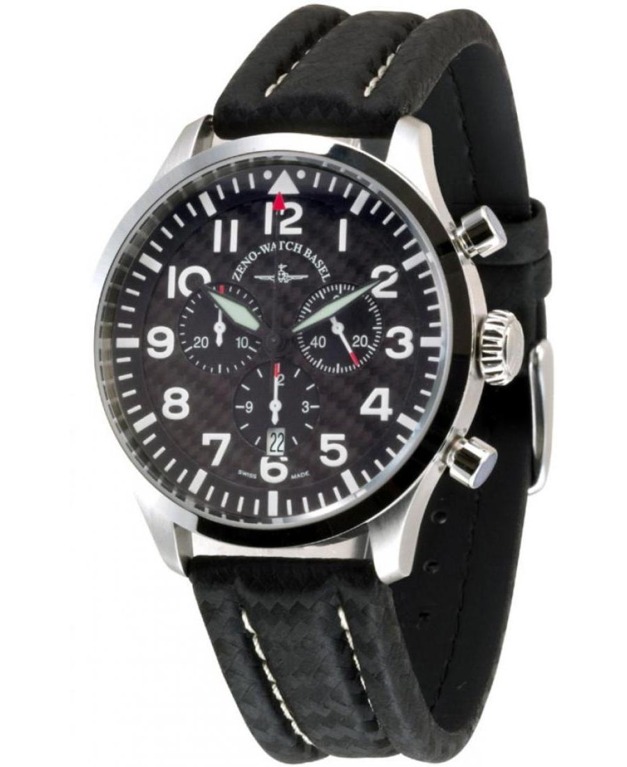 Мужские Швейцарские Кварцевый Часы Zeno-Watch Basel 6569-5030Q-s1 Циферблат
