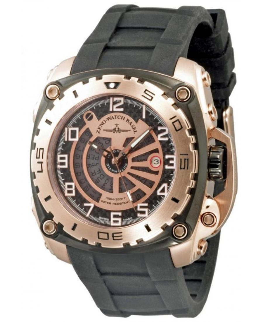 Мужские Швейцарские Automatic Часы Zeno-Watch Basel 4236-RBG-i6 Циферблат