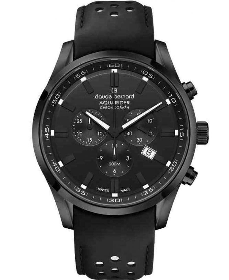 Mężczyźni Szwajcar kwarcowy Zegarek Chronograf CLAUDE BERNARD 10222 37NC NINOB