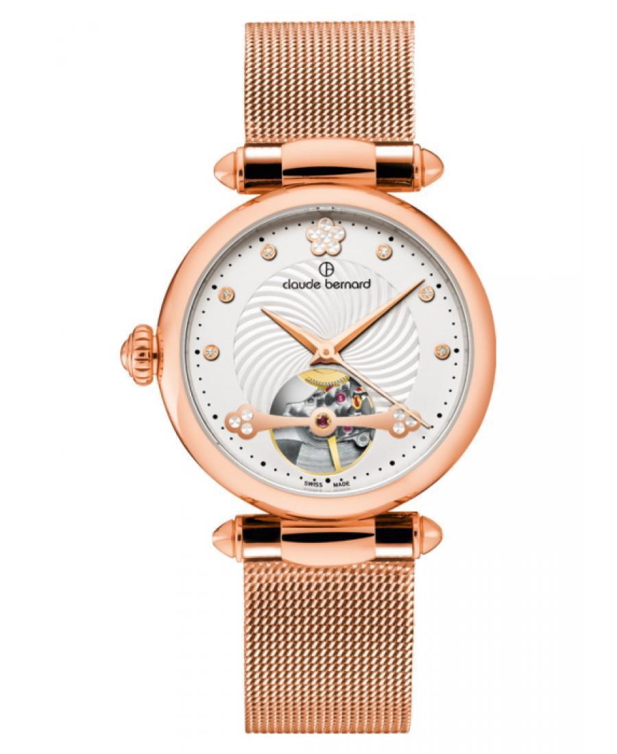 Women Luxury Swiss Automatic Watch CLAUDE BERNARD 85022 37RM APR