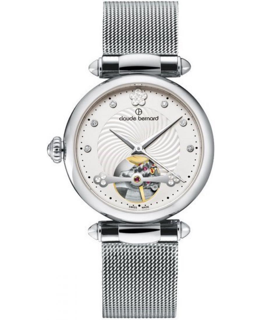 Kobiety Luxury Szwajcar automatyczny Zegarek CLAUDE BERNARD 85022 3M APN