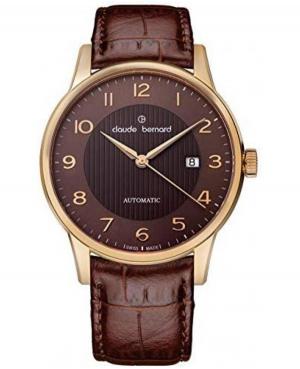 Men Swiss Automatic Watch CLAUDE BERNARD 80091 37R BRBR