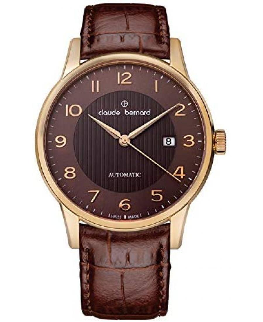 Mężczyźni Luxury Szwajcar automatyczny Zegarek CLAUDE BERNARD 80091 37R BRBR