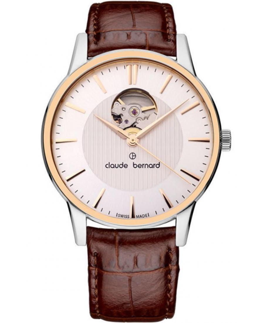 Mężczyźni Szwajcar automatyczny Zegarek Claude Bernard 85017 357R AIR Wybierz