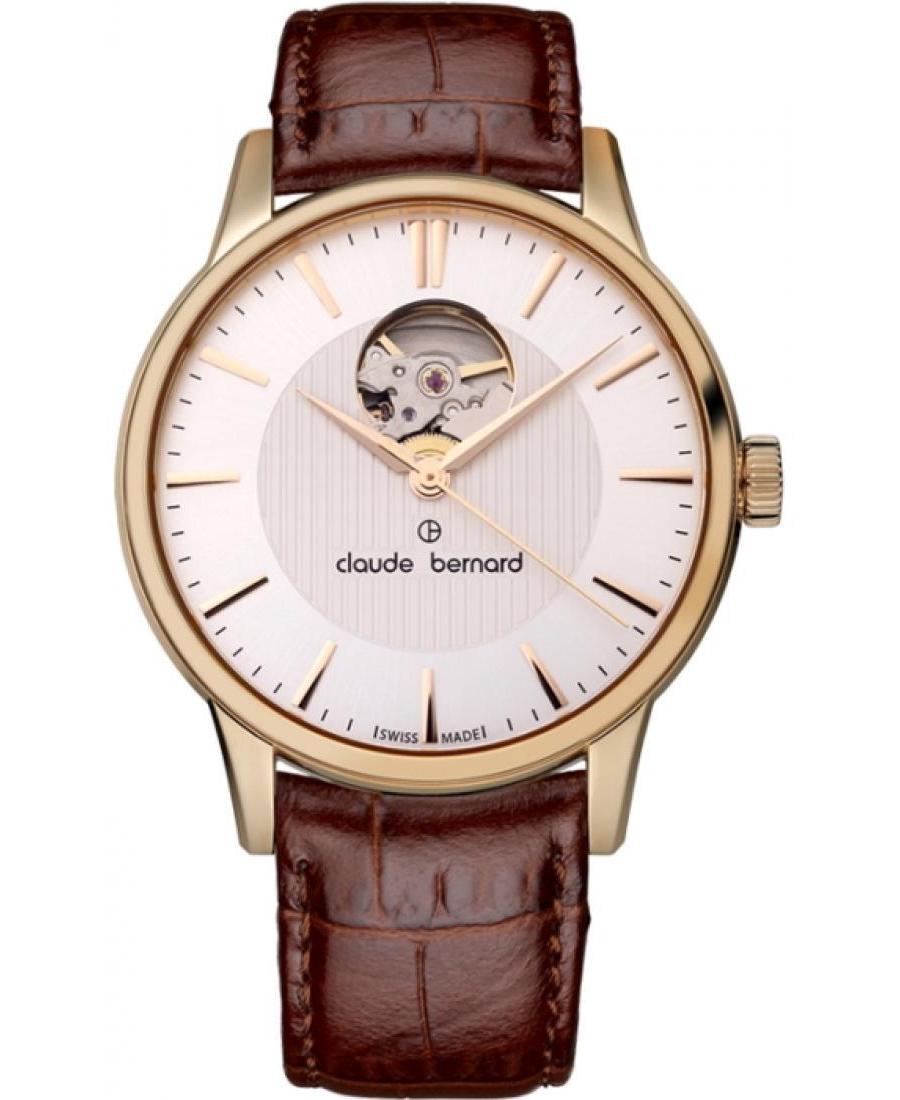 Men Luxury Swiss Automatic Watch CLAUDE BERNARD 85017 37R AIR