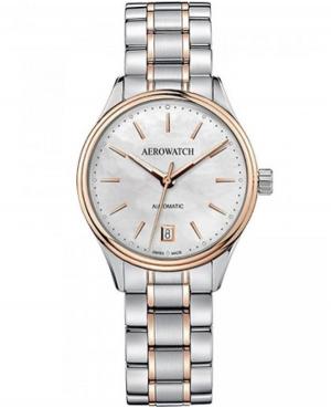 Women Luxury Swiss Automatic Watch AEROWATCH 60980BI03M