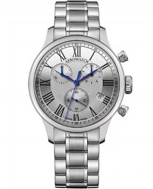 Men Luxury Swiss Quartz Watch Chronograph AEROWATCH 79986AA01M