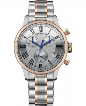 Men Luxury Swiss Quartz Watch Chronograph AEROWATCH 79986BI01M