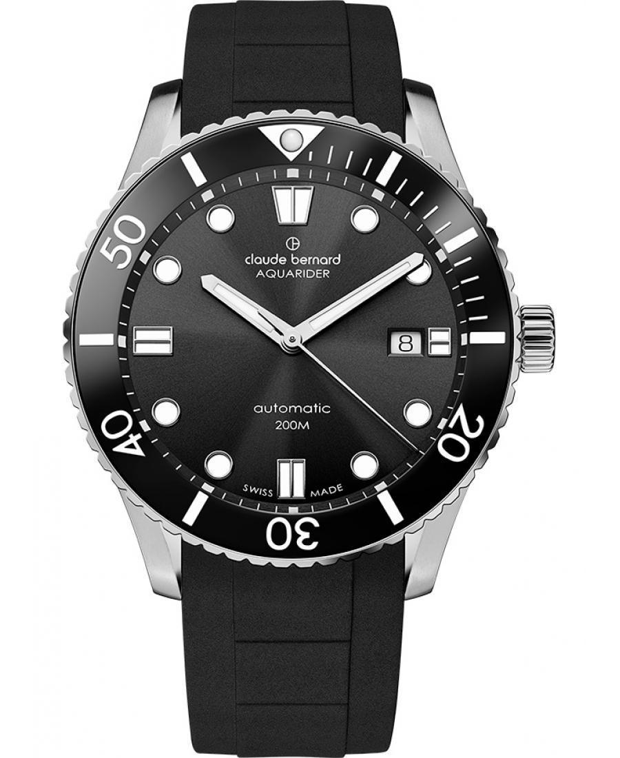 Мужские Luxury Швейцарские Automatic Часы CLAUDE BERNARD 80129 3NBCA NIB