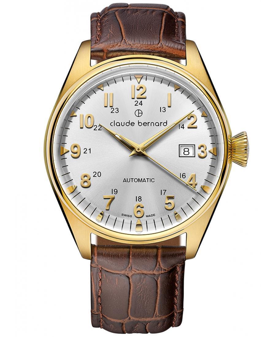 Mężczyźni Luxury Szwajcar automatyczny Zegarek CLAUDE BERNARD 80132 37JC AID