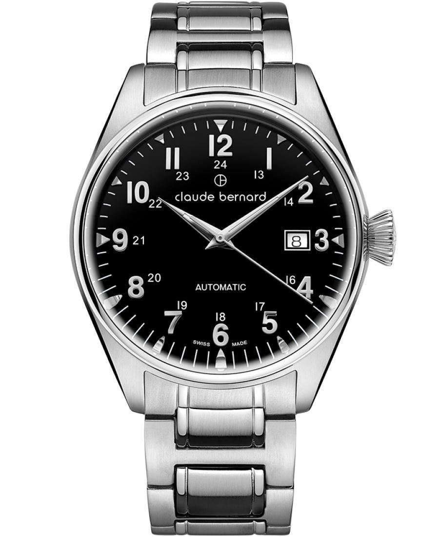 Mężczyźni automatyczny Zegarek Claude Bernard 80132 3M NIN Wybierz