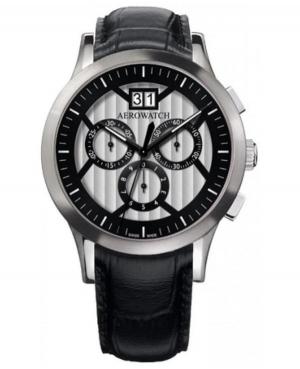 Men Luxury Swiss Quartz Watch Chronograph AEROWATCH 80966AA04