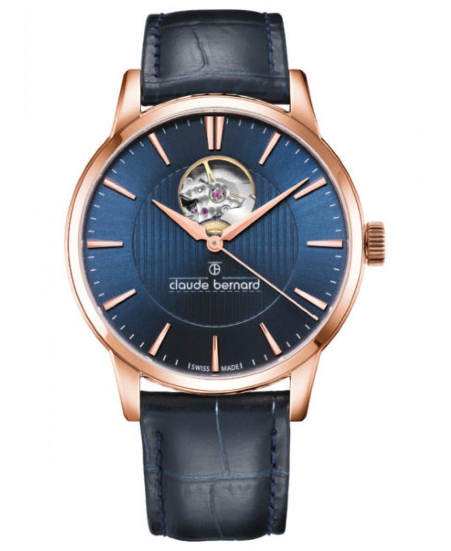 Mężczyźni Luxury Szwajcar automatyczny Zegarek CLAUDE BERNARD 85017 37R BUIR