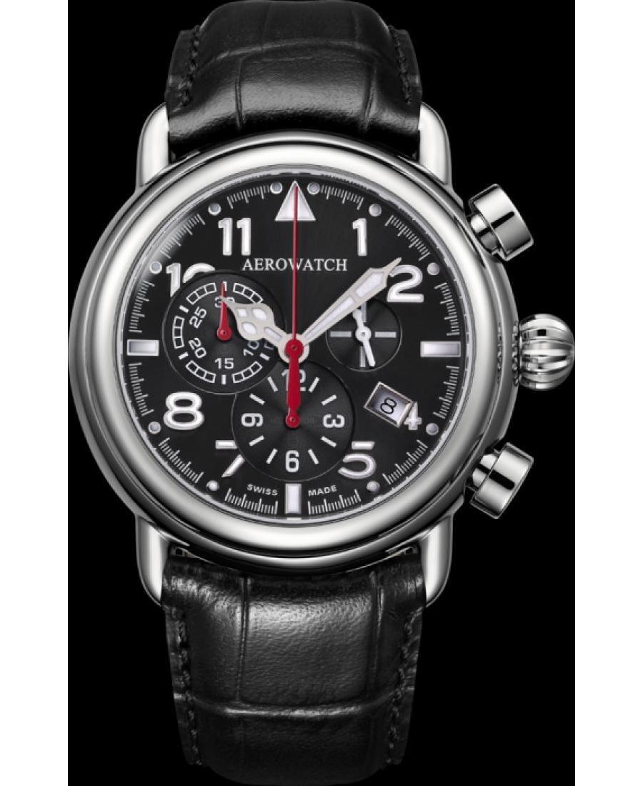 Mężczyźni Szwajcar kwarcowy Zegarek Aerowatch 83939AA05 Wybierz