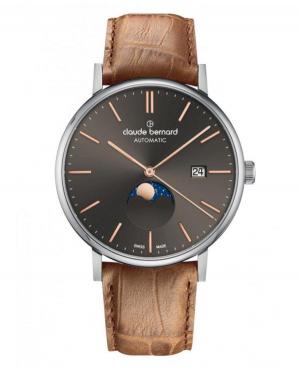 Men Swiss Automatic Watch Claude Bernard 80501 3 GIR Dial