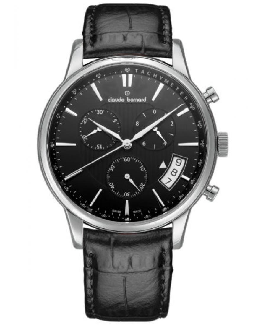 Mężczyźni Szwajcar kwarcowy Zegarek Chronograf CLAUDE BERNARD 01002 3 NIN