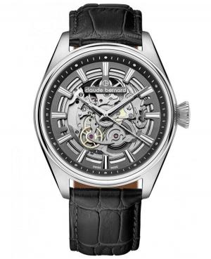 Mężczyźni Luxury Szwajcar automatyczny Zegarek Szkielet CLAUDE BERNARD 85307 3C GIN