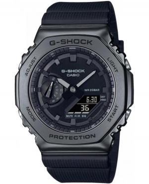 Men Sports Functional Diver Japan Quartz Digital Watch Timer CASIO GM-2100BB-1AER G-Shock Black Dial 49.5mm