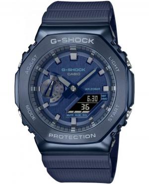 Men Japan Sports Functional Quartz Watch Casio GM-2100N-2AER G-Shock Blue Dial