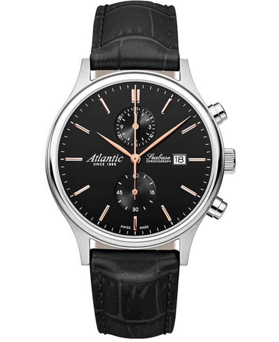 Mężczyźni Szwajcar kwarcowy analogowe Zegarek ATLANTIC 64452.41.61R