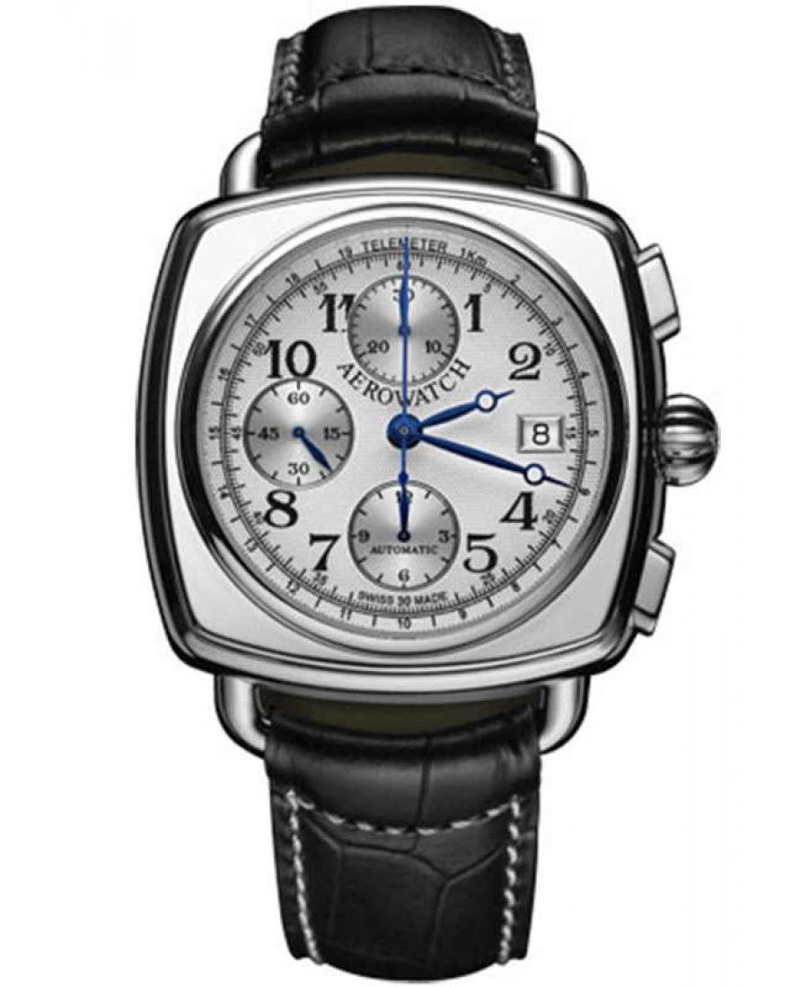 Mężczyźni Luxury Szwajcar automatyczny Zegarek Chronograf AEROWATCH 61912AA10