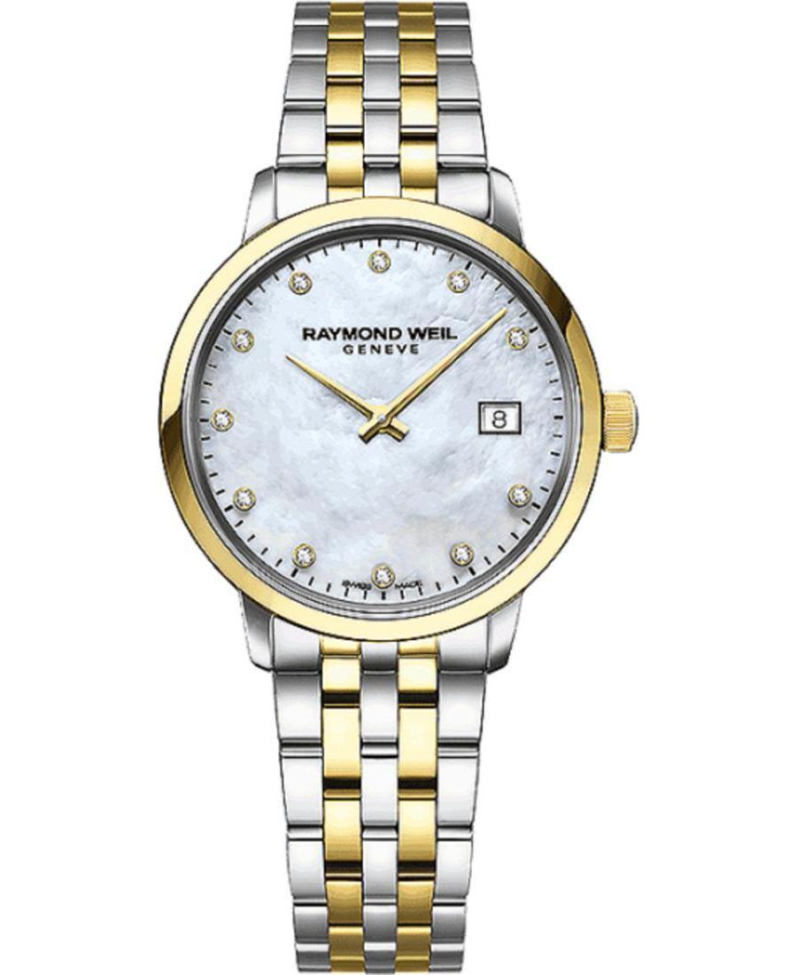 Женские Швейцарские Кварцевый Часы Raymond Weil 5985-STP-97081 Циферблат