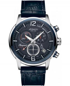 Men Swiss Fashion Quartz Watch Atlantic 87461.47.55 Dial