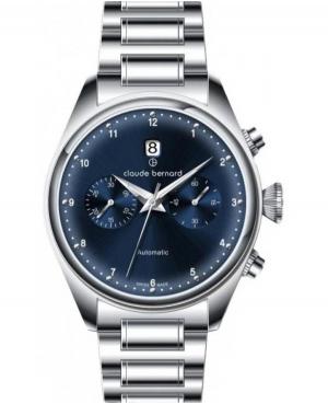 Men Luxury Swiss Automatic Watch Chronograph CLAUDE BERNARD 08006 3M BUIN