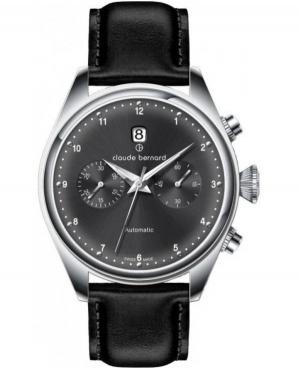 Мужские Luxury Швейцарские Automatic Часы Хронограф CLAUDE BERNARD 08006 3C GIN