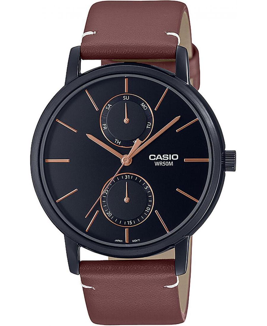 Men Fashion Quartz Watch Casio MTP-B310BL-5AVEF Dial