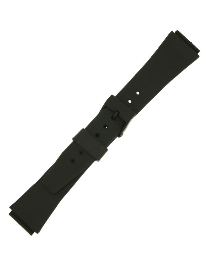 Ремешок для часов Diloy CR00K400.20.1 Пластик / Резина Чёрный 16 mm