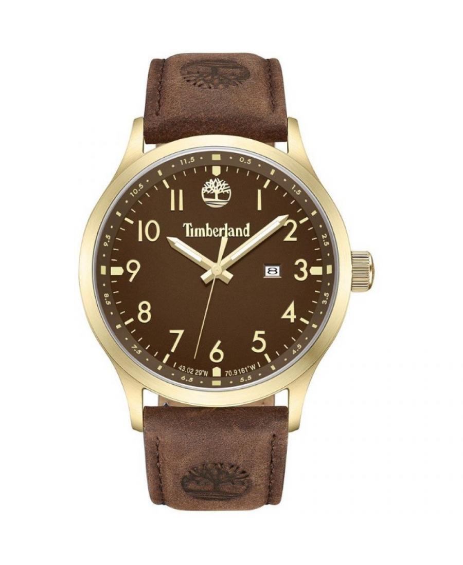 Men Classic Quartz Watch Timberland TDWGB0010104 Brown Dial