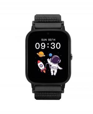 Children's Watches Kids Tech 4G Black velcro Fashion Sports Functional Smart watch Garett Quartz Black