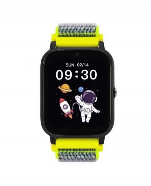 Children's Watches Kids Tech 4G Green velcro Fashion Sports Functional Smart watch GARETT Quartz Black Dial