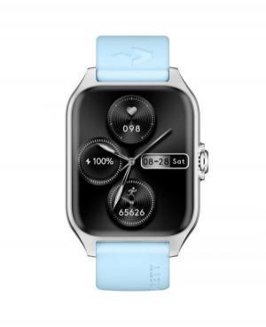Men Fashion Sports Functional Smart watch Quartz Digital Watch GARETT GRC Activity 2 Silver matt Black Dial 52mm