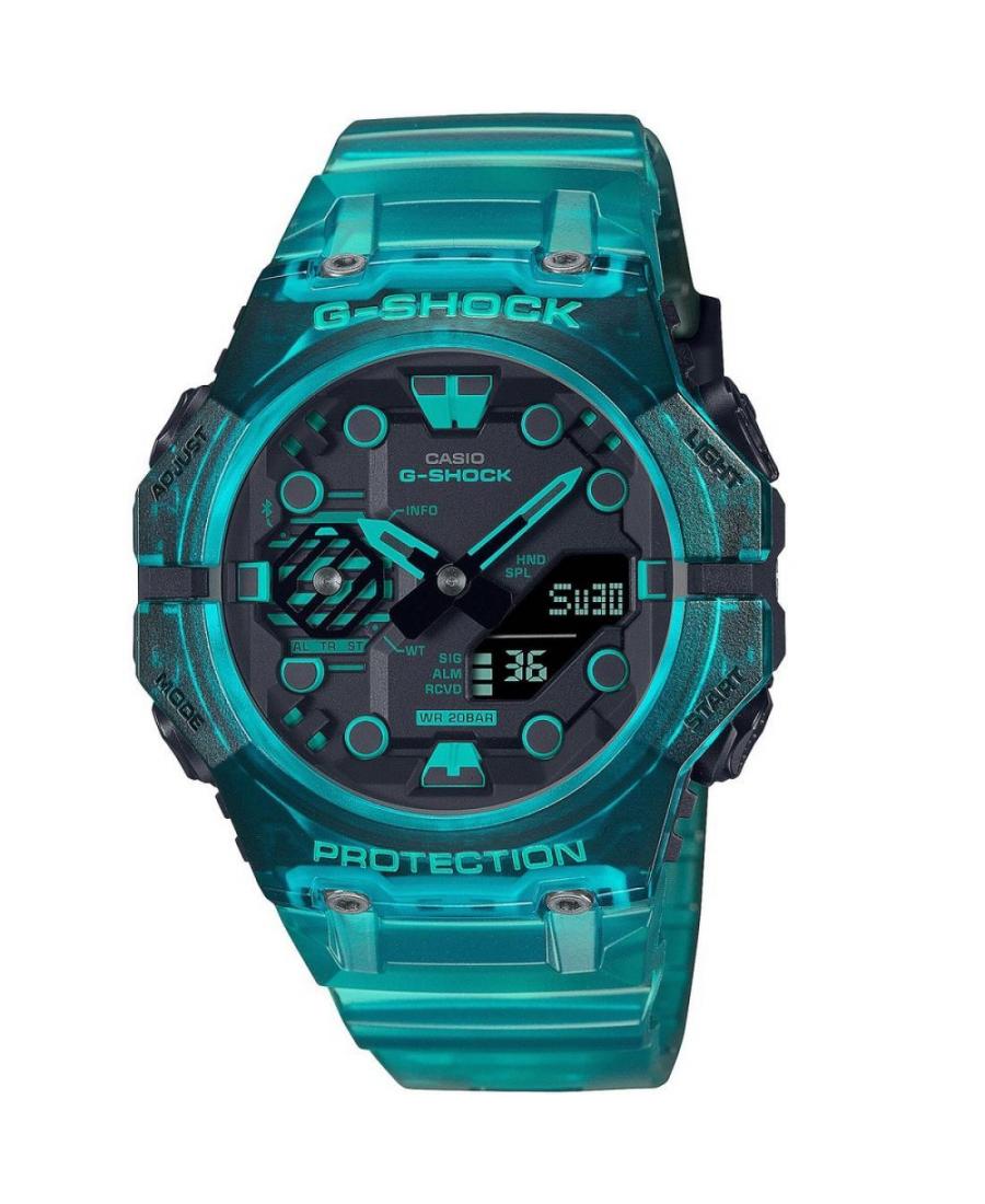 Mężczyźni sportowy Funkcjonalny Diver Japonia kwarcowy cyfrowe Zegarek Timer CASIO GA-B001G-2AER G-Shock Niebieska Dial 42.5mm