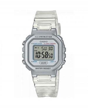 Women Sports Japan Quartz Digital Watch Alarm CASIO LA-20WHS-7AEF Grey Dial 30mm