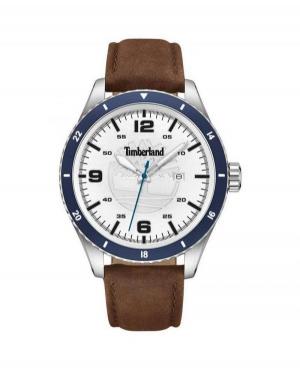 Mężczyźni klasyczny kwarcowy analogowe Zegarek TIMBERLAND TDWGB0010501 Biały Dial 46mm