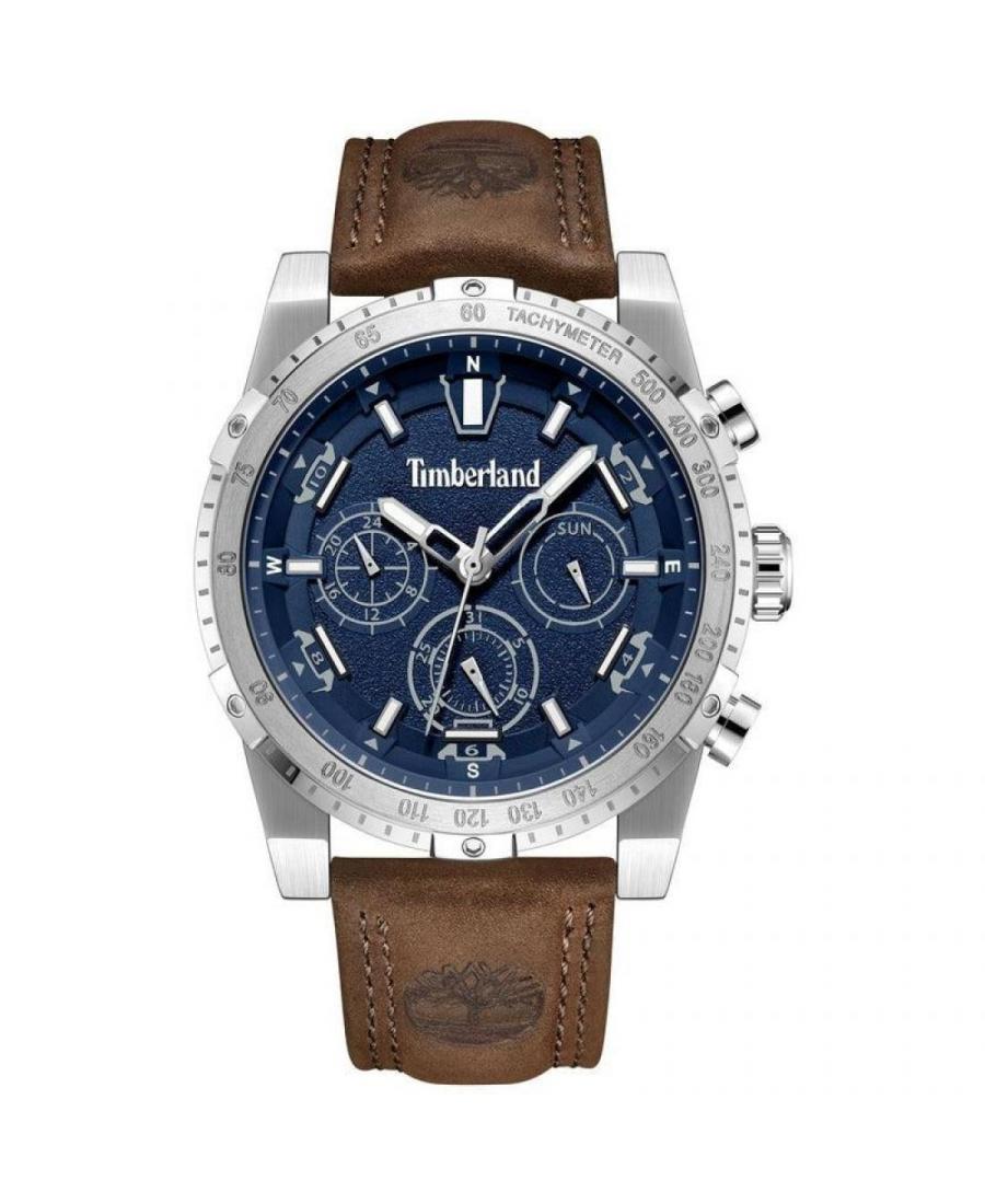 Mężczyźni klasyczny kwarcowy analogowe Zegarek TIMBERLAND TDWGF2230402 Niebieska Dial 45mm