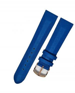 Vostok Europe UNDINE Watch bracelet VE-UNDINE-SL.05(ROUGH).20.RG Leather Blue Skórzany Niebieska 20 mm
