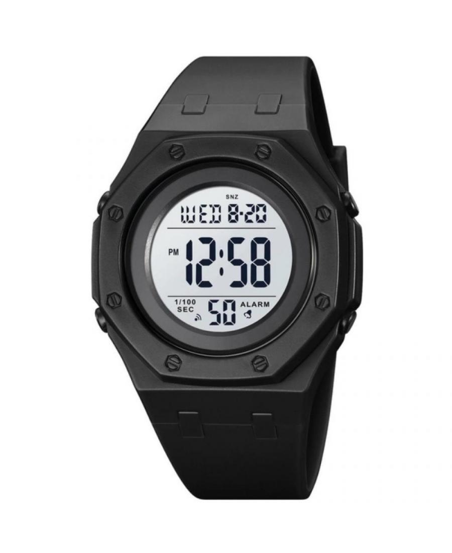 Mężczyźni sportowy Funkcjonalny kwarcowy cyfrowe Zegarek Timer SKMEI 2048BKWT Szary Dial 45mm