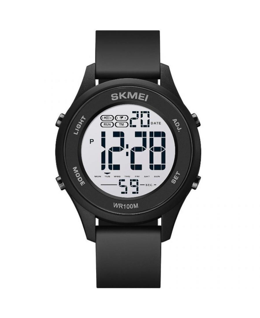 Men Sports Functional Quartz Digital Watch Timer SKMEI 1758BKBKWT Black Dial 40.5mm