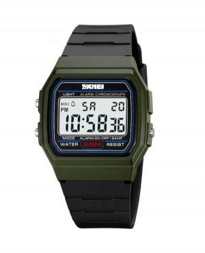 Men Sports Functional Quartz Digital Watch Alarm SKMEI 2042AG Grey Dial 44.5mm